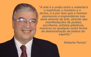 O escritor Roberto Ferrari lança seu livro A Escolha