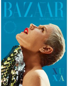 Xuxa é a capa da Harper's Bazaar