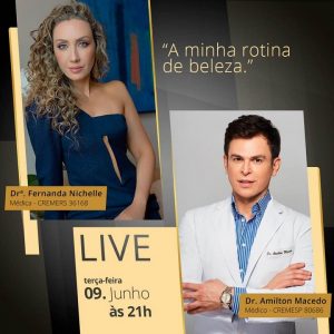 Amilton Macedo e Fernanda Nichelle realizam live 09