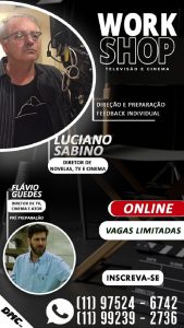 A arte de atuar: Workshop com Luciano Sabino e Flavio Guedes 05/06