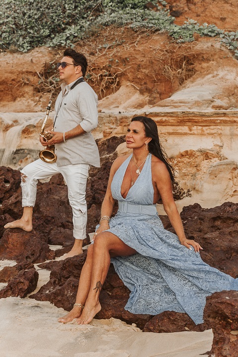 Gretchen lança "Tan Tímida", composição do filho Gabriel Miranda