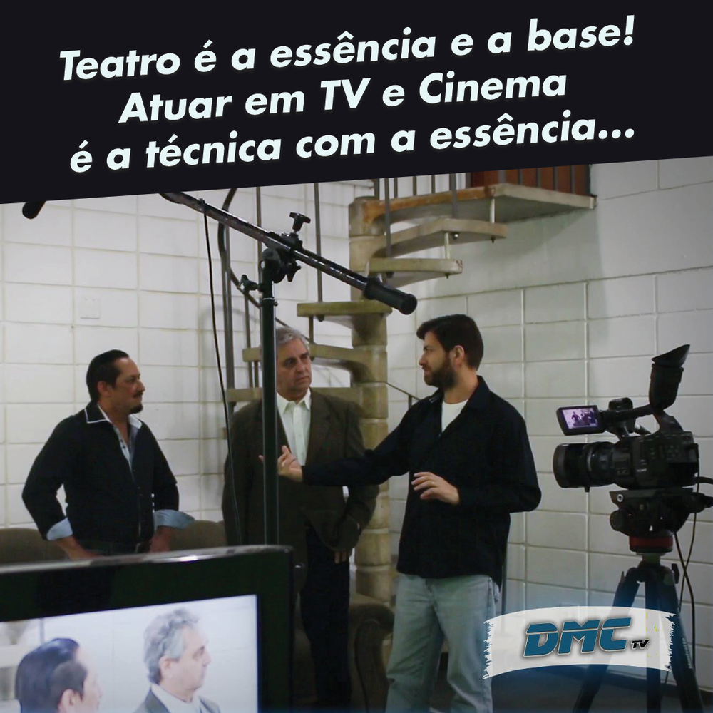 Flávio Guedes oferece técnicas de atuação para TV e Cinema