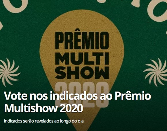 Dilsinho e Menos é Mais indicados ao Prêmio Multishow 2020