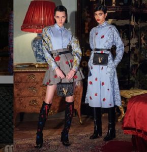 Versace: Novas roupas de trabalho românticas da coleção