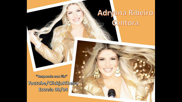Cantora Adryana Ribeiro responde aos fãs Canal Click Jo Ribeiro