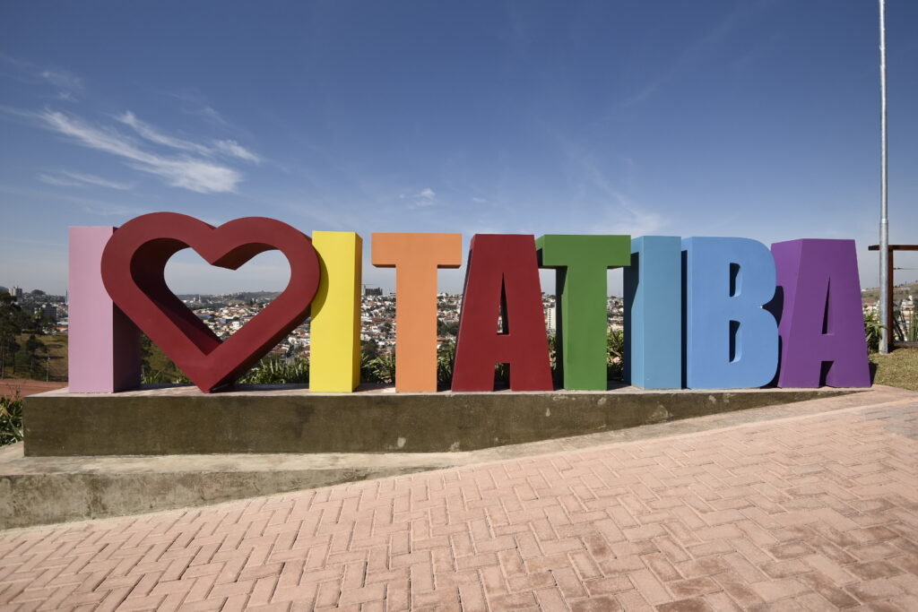Itatiba ganha mirante com vista panorâmica e letreiro "I love Itatiba"
