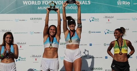 Natalia Guitler e Vanessa Tabarez conquistam título feminino do Mundial de Futevôlei