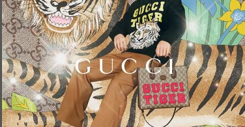 Lançamento campanha #GucciTiger