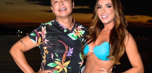 Nicole Bahls e David Brazil irão apresentar o reality “Cruzeiro Colorido”