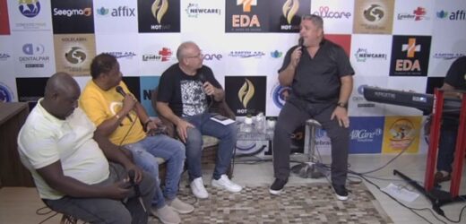 Dinnal Cruz cantor sertanejo faz sucesso em live na Rádio Exclusiva FM