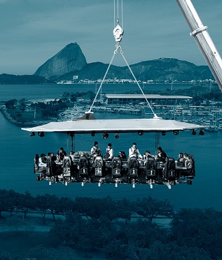 Dinner in the Sky - Vendas Abertas - Rio de Janeiro