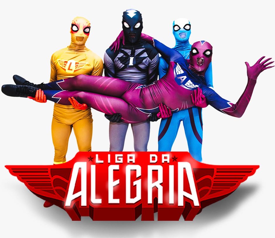 Liga da Alegria: Conheça os super heróis brasileiros