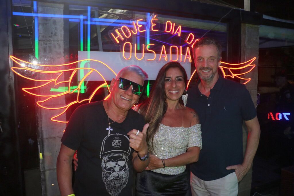 Nelson Freitas esteve presente na Boate Flashback em Ipanema no RJ