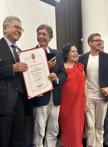 Entrega de Medalha Anchieta e Diploma de Gratidão de São Paulo ao Sr. Fábio Ferrari Porchat | 24/10