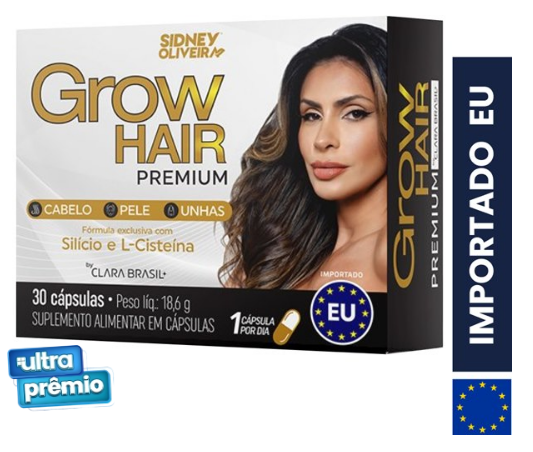 Linha Sidney Oliveira lança nova edição do Grow Hair Premium By Clara Brasil 