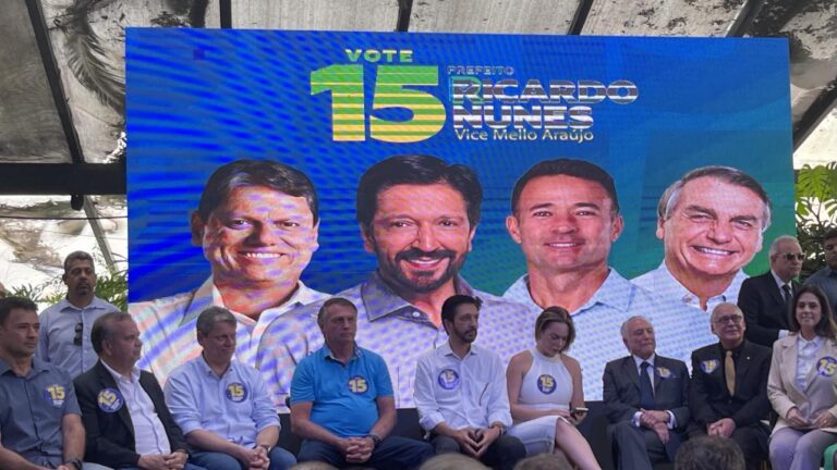 Almoço de Nunes com Tarcísio e Bolsonaro reforça a candidatura à reeleição do Prefeito em exercício