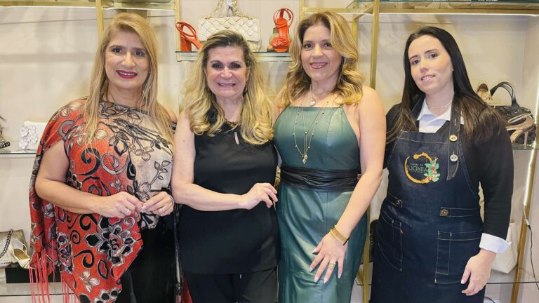 Confraria das Mulheres 40+ realiza primeiro encontro Boutique Patricia Camacho Luxury Shoes