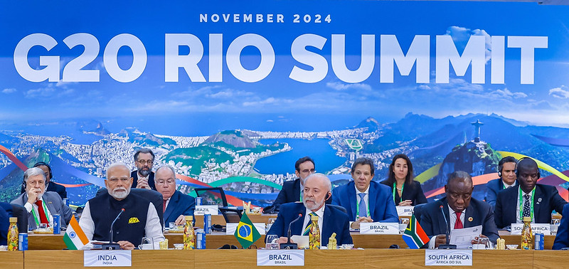 Acontece a abertura da cúpula do G20 no Rio de Janeiro