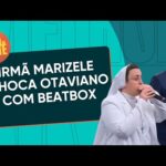 Otaviano Costa dança com as freiras do beatbox no Melhor da Noite