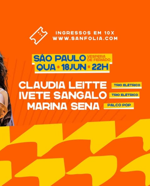 Micareta São Paulo anuncia Marina Sena como atração pop surpresa e estreia festa TRAMA ao lado de Ivete Sangalo e Claudia Leitte