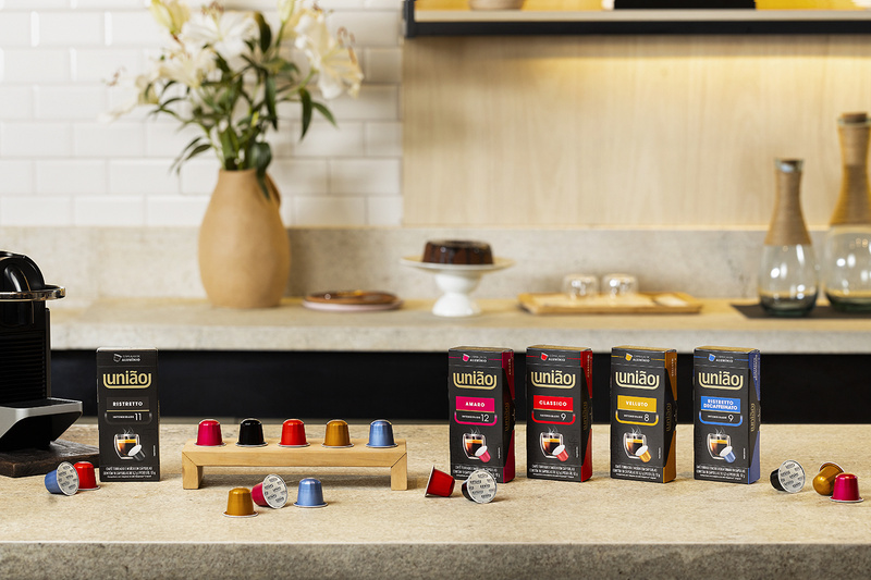União lança linha de cápsulas de café espresso