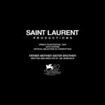 SAINT LAURENT PRODUCTIONS no Festival de Veneza 2025 – Anthony Vaccarello apresenta “Father Mother Sister Brother”