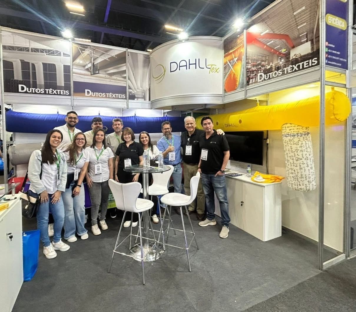 DAHLLTEX marca presença na FEBRAVA, principal feira de refrigeração, climatização e ventilação