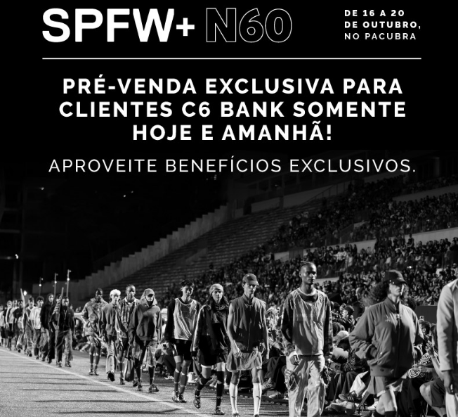 A pré-venda para o SPFW N60 está aberta!