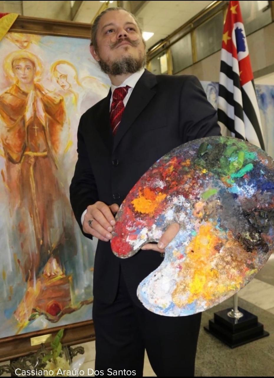 Leilão de Arte James Lisboa apresenta “Cores do Tempo” entre os destaques desta edição, está o Lote 20, obra de Cassiano Araújo