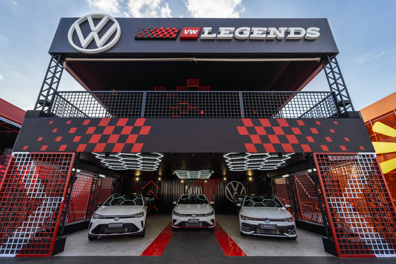 Volkswagen Tera e esportivos VW Legends 'dão show' no The Town