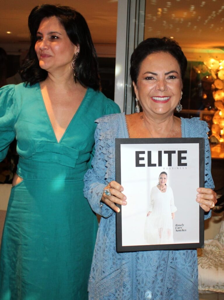 Rosely Cury recebe convidados para o lançamento de sua capa na Revista Elite nº 222