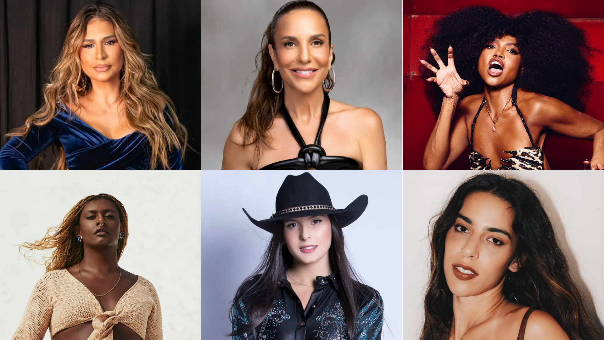 Ivete Sangalo, Ana Castela entre outras são algumas das indicadas ao WME Awards 2025