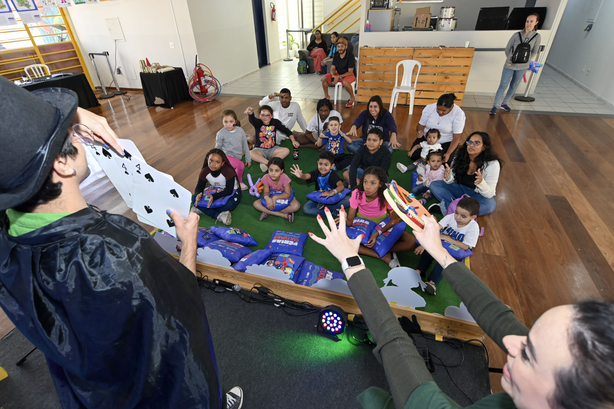 Férias Culturais retomam atividade com muita arte, brincadeira e cultura nas férias de verão