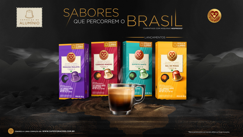 3 Corações amplia portfólio de cápsulas com lançamentos que exaltam as origens brasileiras e a diversidade de sabores