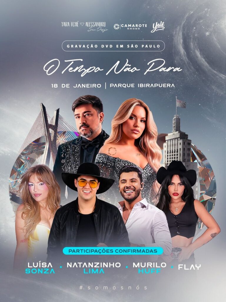 Seu Desejo grava DVD histórico no Ibirapuera neste domingo (18) com participações de Luísa Sonza