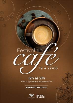 Festival do Café estreia em São Paulo no Plaza Sul Shopping com entrada gratuita