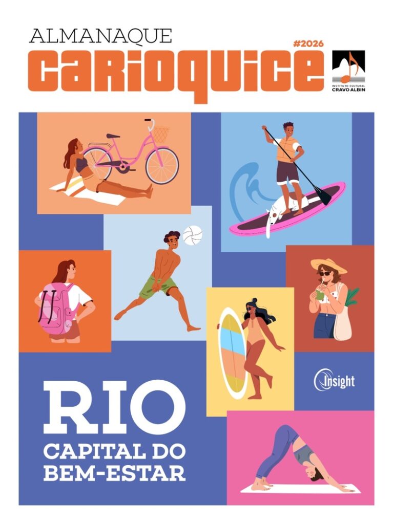 Almanaque Carioquice celebra as diversas atrações que unem diversão e bem-estar na cidade