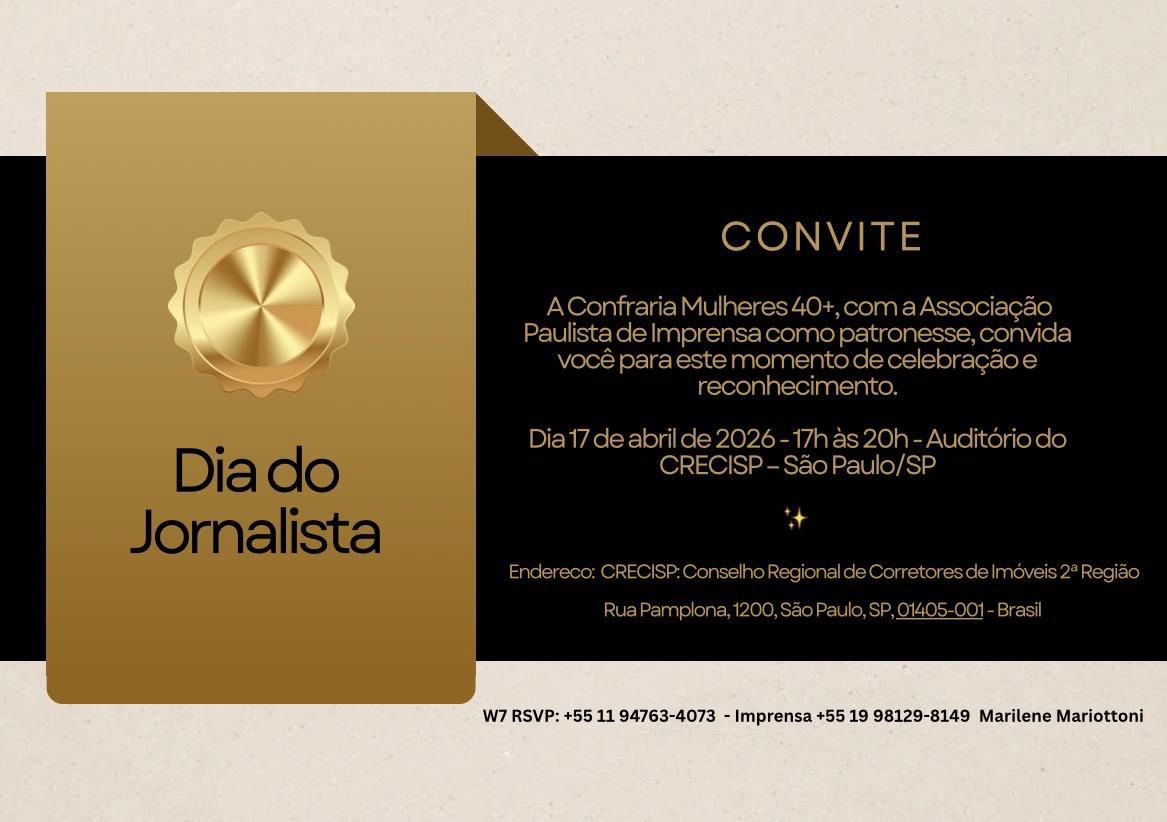 Solenidade especial em homenagem ao Dia do Jornalista marca mês de Abril