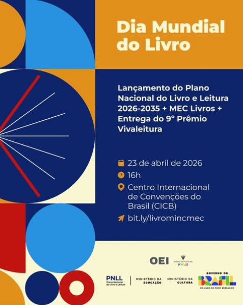Governo do Brasil celebra o Dia Mundial do Livro