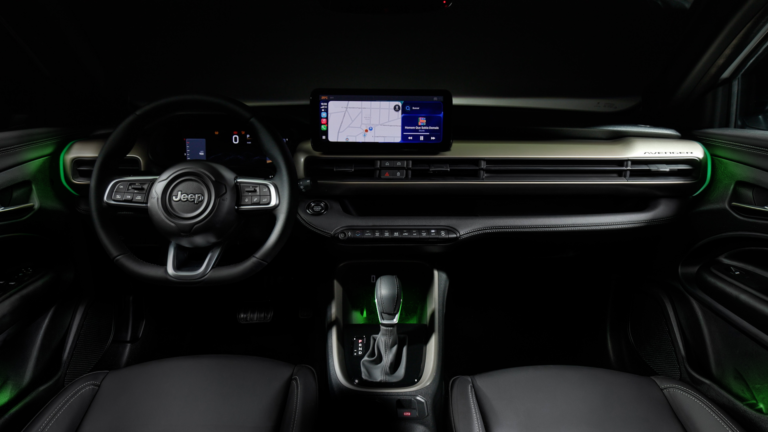Jeep revela conceitos do interior do Novo Jeep Avenger