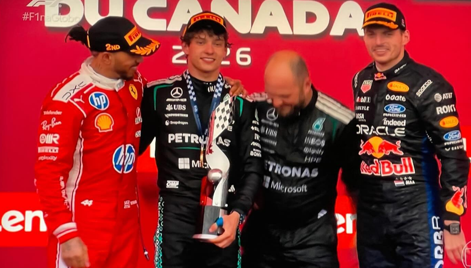 Antonelli brilha no Canadá, Hamilton reencontra o pódio e Bortoleto segue sua evolução na F1