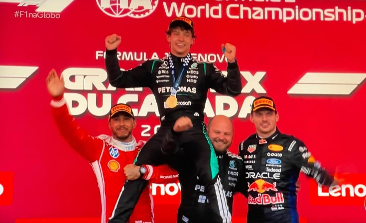 Antonelli brilha no Canadá, Hamilton reencontra o pódio e Bortoleto segue sua evolução na F1