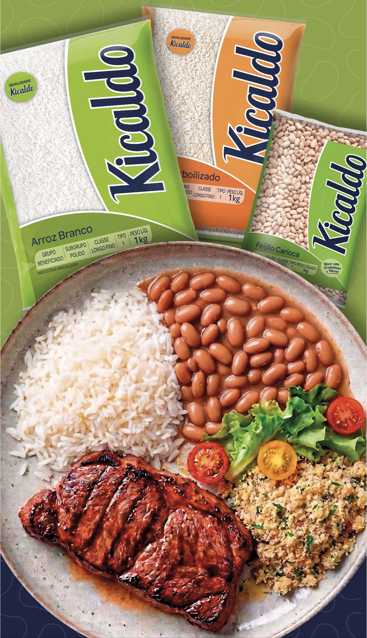 Kicaldo amplia portfólio e lança linha de arroz