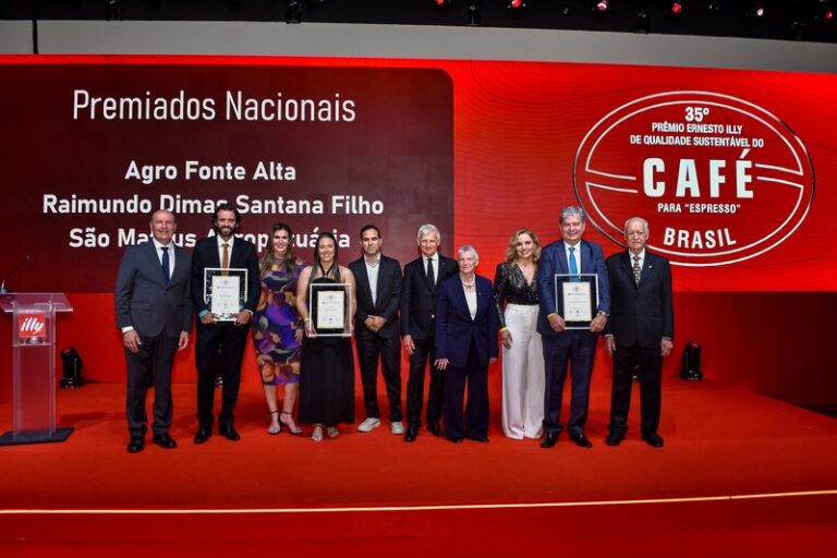 Prêmio Ernesto Illy reconhece os melhores cafeicultores do Brasil e celebra 35 anos de excelência