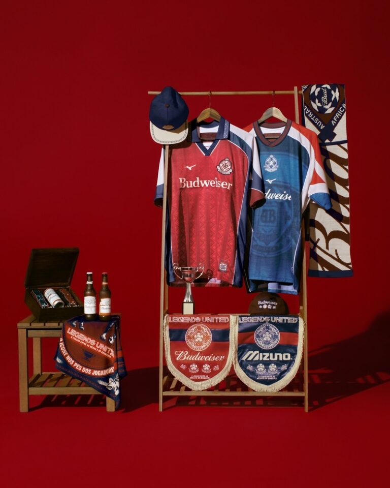 Mizuno e Budweiser convocam o lendário Antônio Careca e lançam coleção