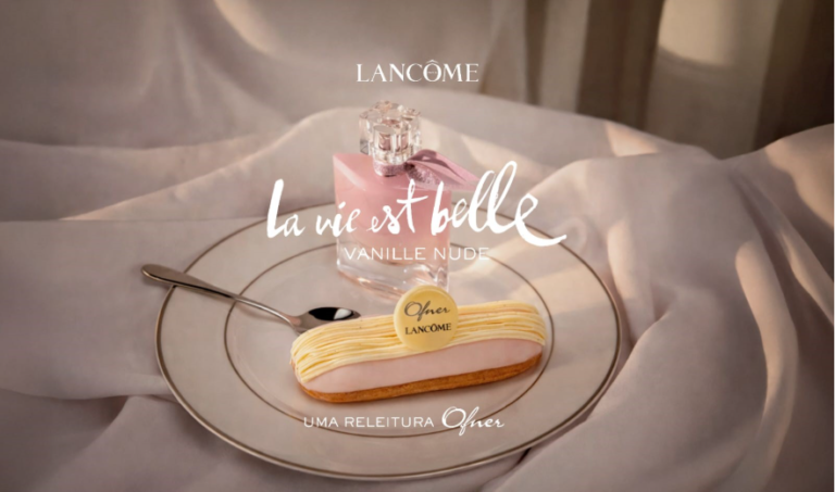 Ofner lança Éclair em Collab com Lancôme inspirado na fragrância La Vie Est Belle Vanille Nude