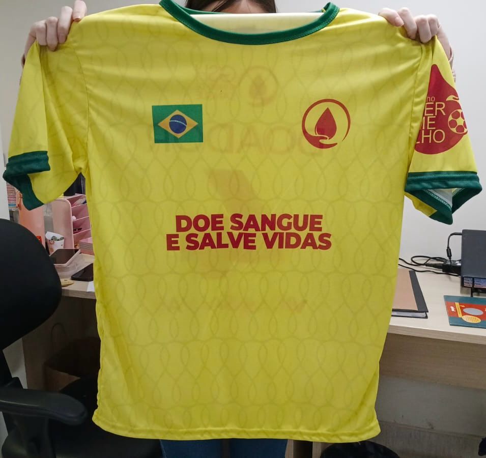 Junho Vermelho entra em campo com brindes especiais para incentivar a doação de sangue