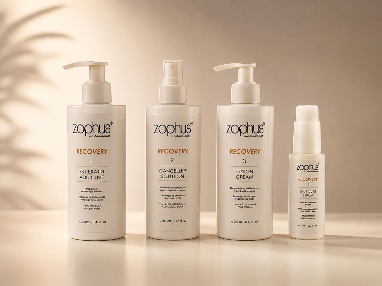 Zophus Professional lança Kit Recovery com tecnologia exclusiva Biomimetic Keratin Architecture™