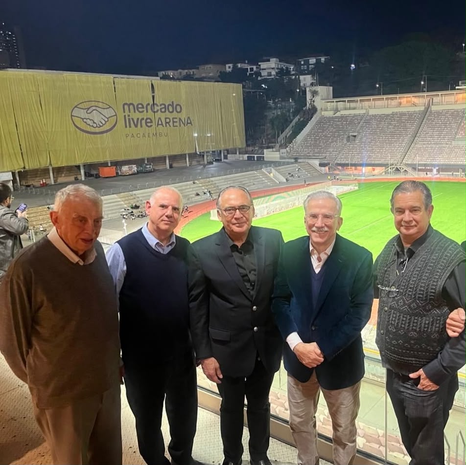 Beetto Saad promove Encontro de Craques Band Sports na Arena Mercado Livre Pacaembu com participação de confrades CAVES