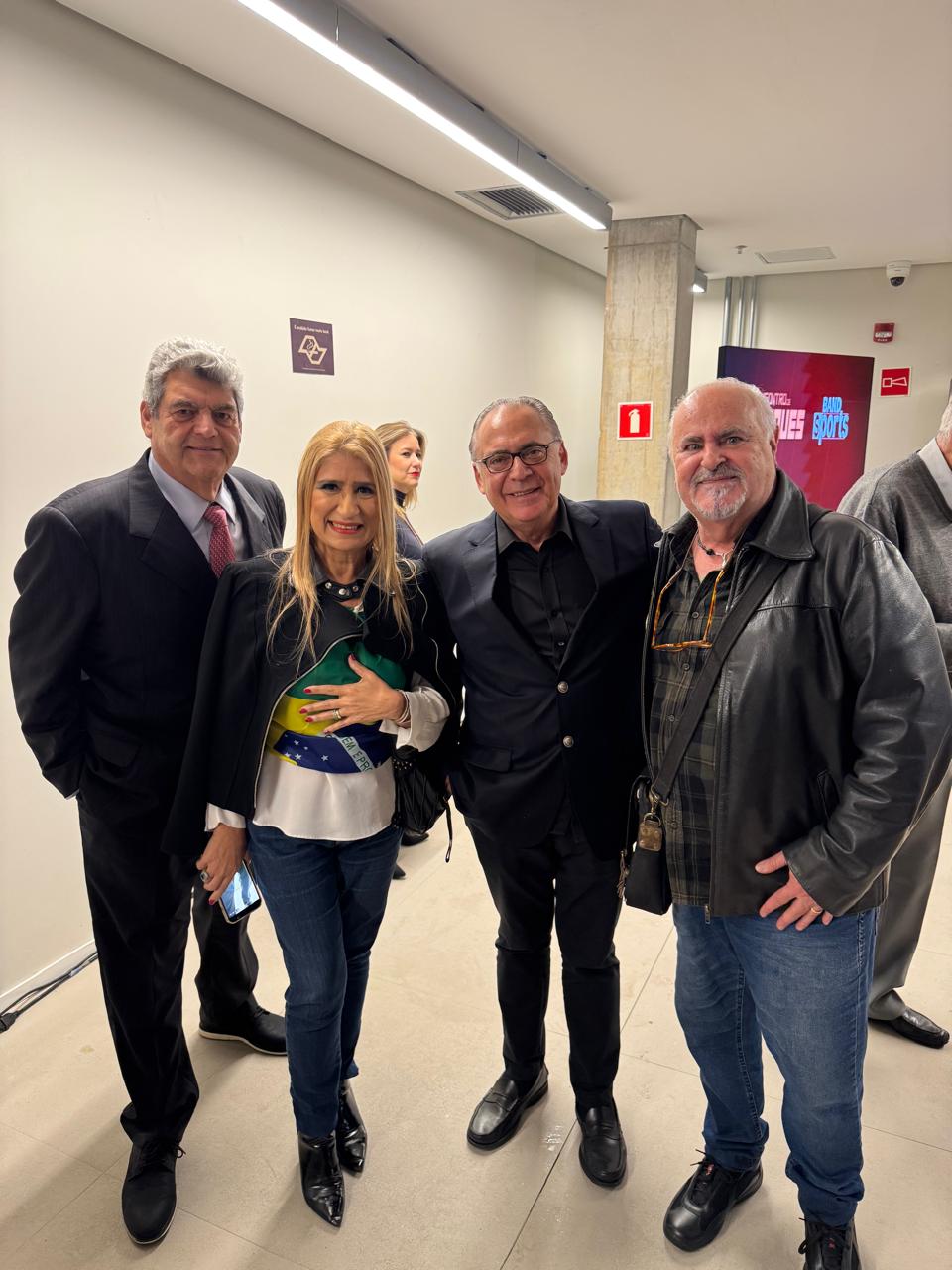 Beetto Saad promove Encontro de Craques Band Sports na Arena Mercado Livre Pacaembu com participação de confrades CAVES